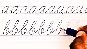 Improve your handwriting | Cursive writing made simple