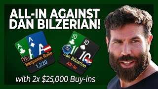 Will Bencb Beat DAN BILZERIAN for $25,000 | Twitch High Stakes Poker Highlights