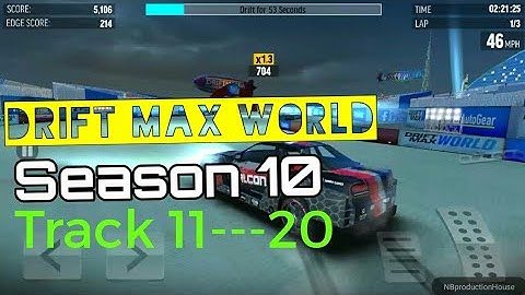 Drift Max World Season 10 Track 11-12-13-14-15-16-17-18-19-20 Android/iOS Gameplay/Walkthrough