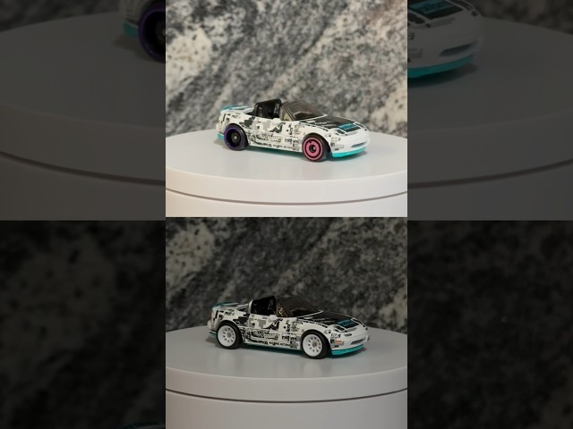 HOW TO CUSTOMIZE MAZDA MX-5 MIATA #hotwheels #diy #cars #custom #mazda #miata #miatamx5 class=