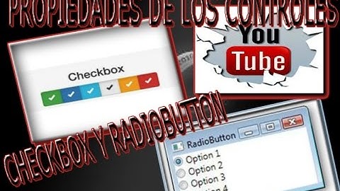 3 Curso C# con Windows Form en Visual Studio 2015 - Controles CheckBox, RadioButton y GroupBox