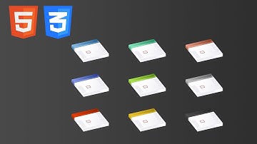 Learn HTML and CSS3 by building a responsive tableless calendar