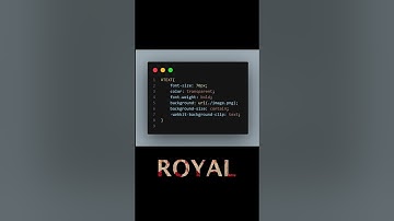 CSS Background Clip Text #css #coding