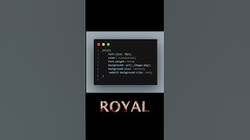 CSS Background Clip Text #css #coding