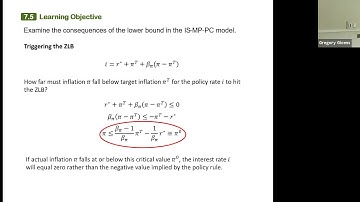EC 416 The New Keynesian Model part 4