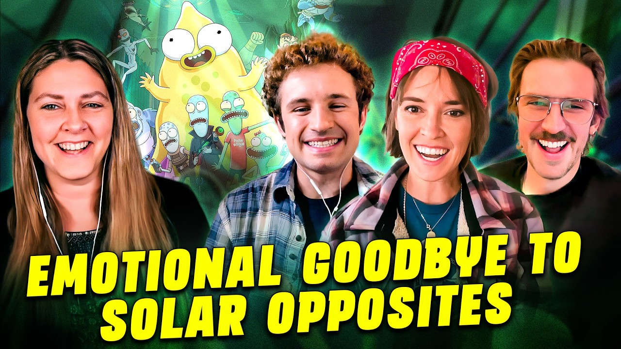 EMONATIONAL GOODBYE TO SOLAR OPPOSITES?! | Season 6 Secrets Revealed! | Dan Stevens | Sean Giambrone