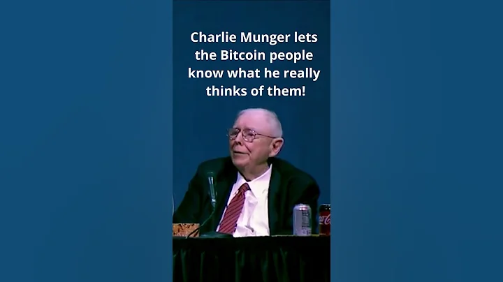 Charlie Munger lets the Bitcoin people know what he really thinks of them!