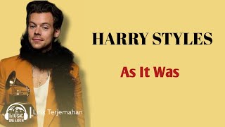 Harry Styles - As It Was (Lirik Lagu Terjemahan)