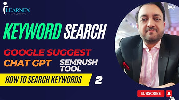 Keyword search with AI | chatgpt