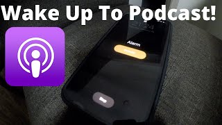 Wake Up To Your Favorite Podcast Using Shortcut App Automation | How To screenshot 3
