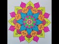Mandala art for spring
