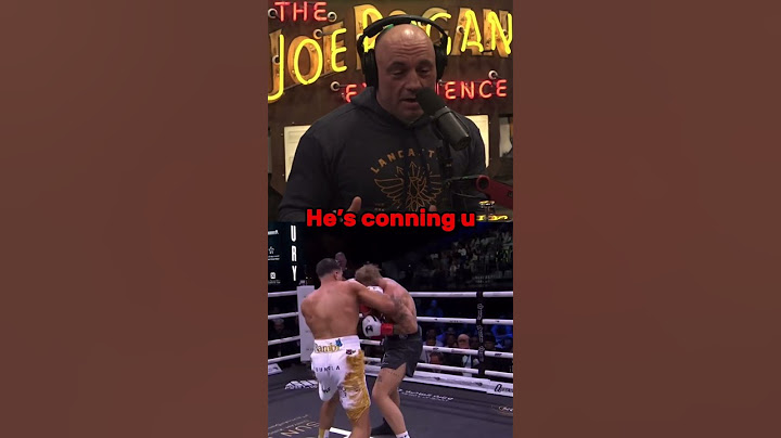 Joe Rogan reacts to jake paul vs tommy fury fight 😳