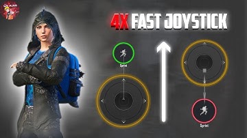 New Joystick 🕹️ Trick For 4x FAST Movement How To Make Reverse BGMI Joystick BGMI  Joystick Reverse🚀