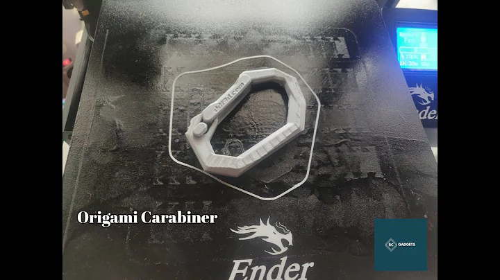 Origami Carabiner by ddf3d.com
