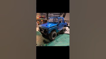 Gave this WPL C74 1 Suzuki Jimny a FRESH COLOR! #shorts #diy