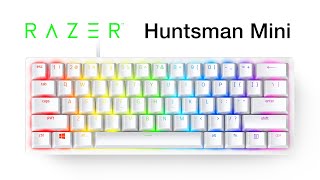 Razer Huntsman Mini Gaming Keyboard Unboxing - Asmr