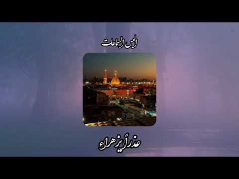 عذرا يا زهراء صدى