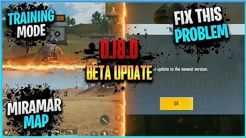 FINALLY PUBG MOBILE LITE BETA VERSION UPDATED TO LATEST 0.18.0 UPDATE || NEW. MIRAMAR MAP , TRAINING