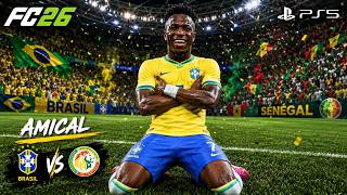 FIFA 26 – Brazil vs Senegal  | International Friendly Match | PS5™ [4K]