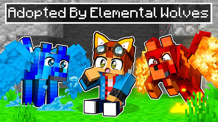 Adopted by Elemental Wolves In Minecraft!