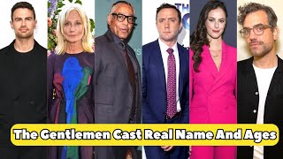 The Gentlemen Cast Real Name and Ages || Netflix 2024