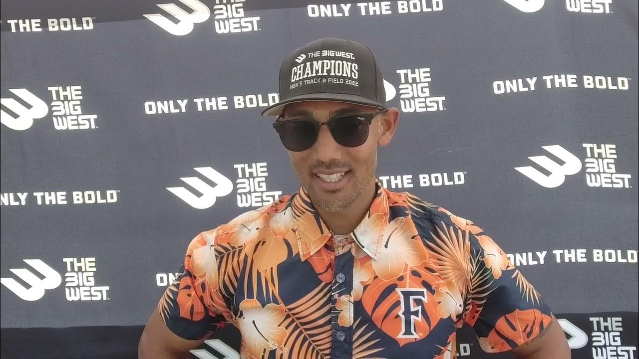 2022 Big West Track & Field Championships Head Coach Marques Barosso