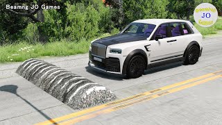 Cars vs Massive Speed Bumps #42 - BeamNG JO Games