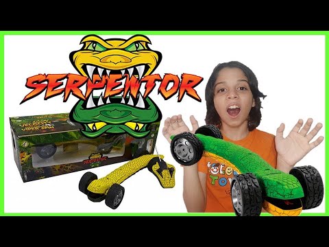 🟥🟨🟩El Juego Divertido Serpentor 🐍 carro a control remoto todo para regalo de Santa - YouTube