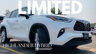 Toyota HIGHLANDER LIMITED 2023/ Un SUV Hibrido eléctrico⚡de alto nivel ✨