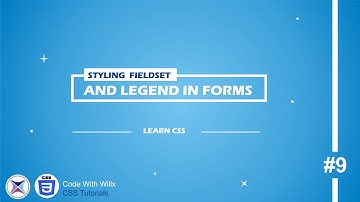 CSS styling | Designing fieldset and legend in forms