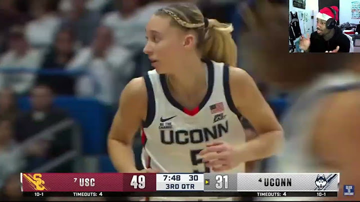 dMillionaire REACTS to No. 7 USC Trojans vs. No. 4 UConn Huskies | Paige Bueckers vs. JuJu Watkins