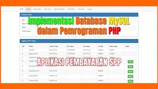 Part 6 - Implementasi MySQL dalam Pemrograman PHP