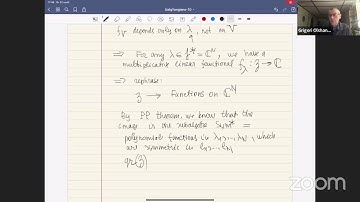 G.Olshanski — Universal Enveloping Algebras and Yangians. Lecture 10