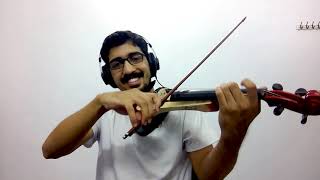 Video thumbnail of "Mounam Swaramay | Violin Cover | Prithviraj"