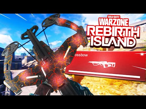 USING the EXPLOSIVE CROSSBOW on REBIRTH ISLAND😂! (Cold War Warzone)