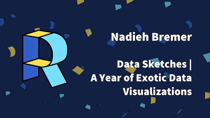 Data Sketches | A year of exotic data visualizations - Nadieh Bremer | Render Conf 2018