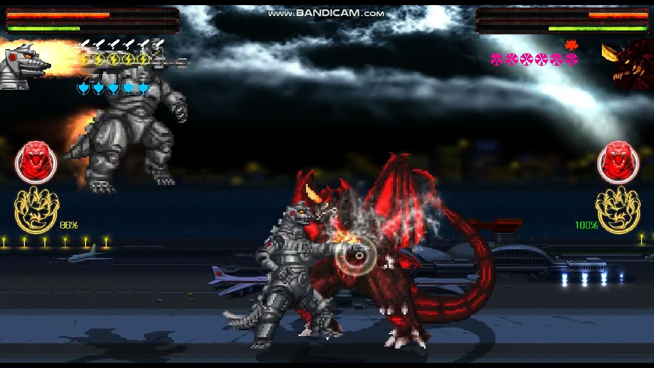 Godzilla: Omniverse - Mechagodzilla (Showa) and Super Mechagodzilla VS. Destoroyah and Land Moguera