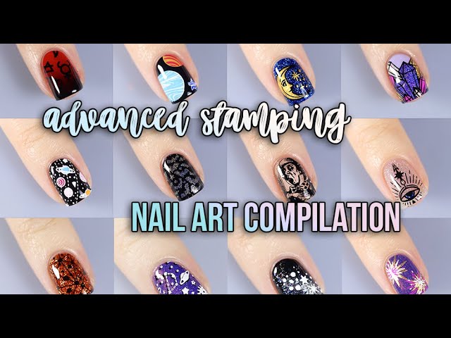 I've been looking into nail stamping and I'm a little confused. How do  people get the layered outline look with different colors? Does anyone know  of a good tutorial video that explains