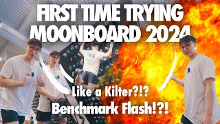 FIRST TIME ON THE MOONBOARD 2024 | My First Impressions