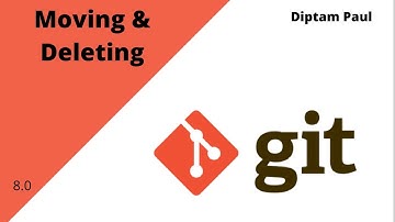 Renaming or moving and Deleting any files Manually as well as from the Gitbash | Git Tutorial 8.0