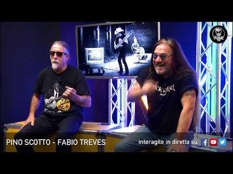 PINO SCOTTO ? FABIO TREVES ? LIVE SU ROCK TV ???