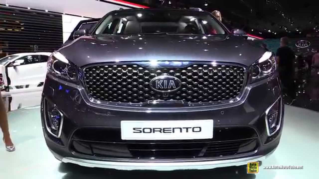 2015 Kia Sorento Awd Exterior And Interior Walkaround 2014 Paris Auto Show