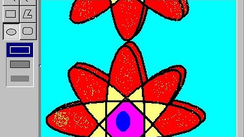 #jspaint how to draw rangoli design in js paint mobile phone