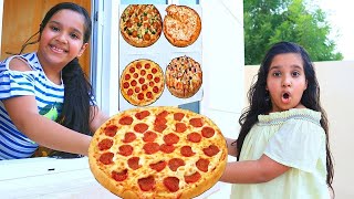 شفا فتحت مطعم بيتزا في البيت Pizza restaurant at home￼