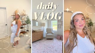 SUMMERY MAKEUP + OUTFIT, MORE NESTING / NURSERY UPDATES