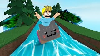 Roblox / Ultimate Kitty Slide Racing / Slide 9999 feet / Gamer Chad Plays