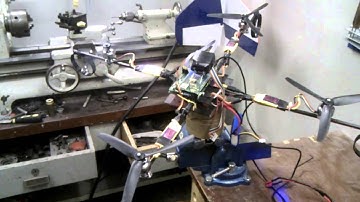 First PID tests for my QUADROCOPTER