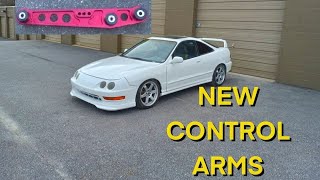 Integra Rear Lower Control Arm Installation (Maxpeedingrods)