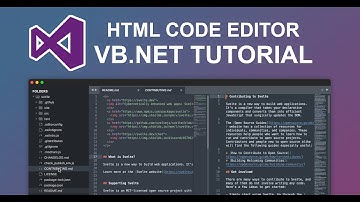 [VB.NET] Create your Own HTML Editor Software in VB.NET