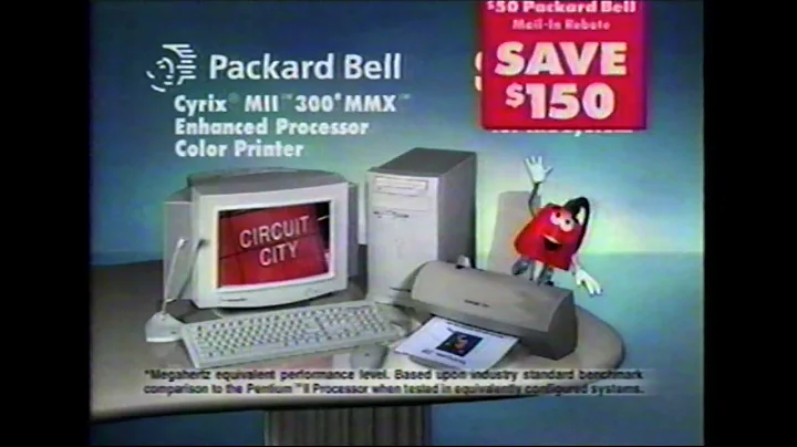 Circuit City Commercial (Packard Bell Computer / Panasonic 32" TV) (1998)